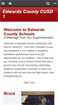 Mobile Screenshot of edwardscountyschools.org